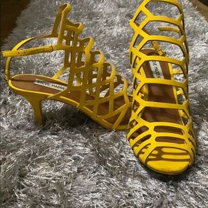 Steve Madden Victorii Heels - Yellow💛